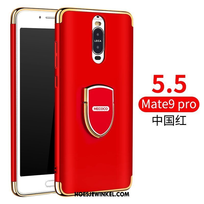 Huawei Mate 9 Pro Hoesje Anti-fall Schrobben Mobiele Telefoon, Huawei Mate 9 Pro Hoesje Lovers Rood