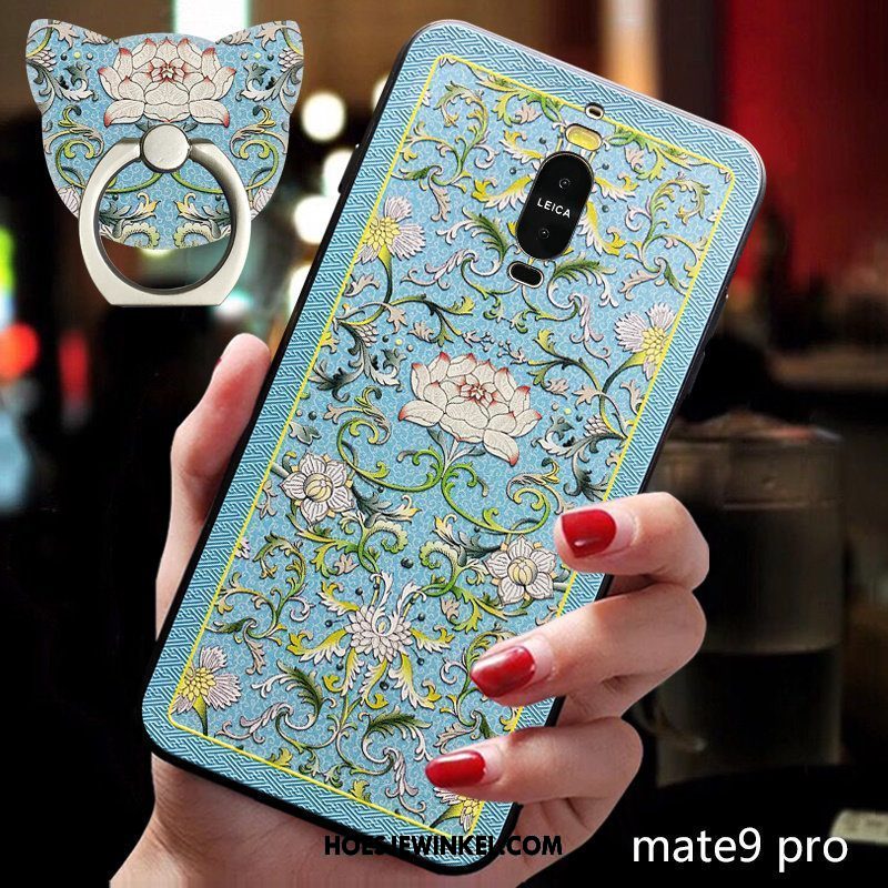 Huawei Mate 9 Pro Hoesje Hanger Siliconen Scheppend, Huawei Mate 9 Pro Hoesje All Inclusive Hoes