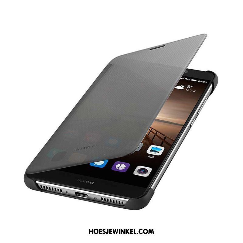 Huawei Mate 9 Pro Hoesje Leren Etui Hoes Bescherming, Huawei Mate 9 Pro Hoesje Echte Mobiele Telefoon