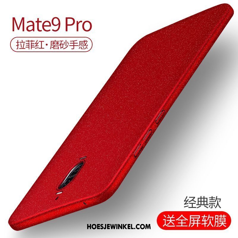 Huawei Mate 9 Pro Hoesje Scheppend Mobiele Telefoon Hoes, Huawei Mate 9 Pro Hoesje Anti-fall Rood