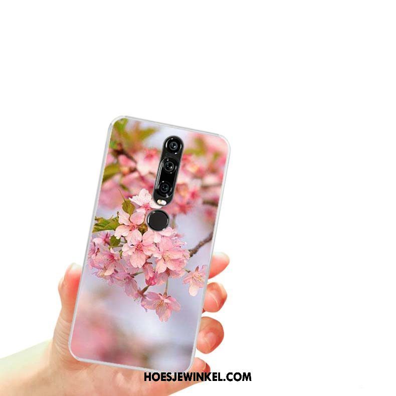 Huawei Mate Rs Hoesje Zacht Anti-fall Siliconen, Huawei Mate Rs Hoesje Roze Hoes