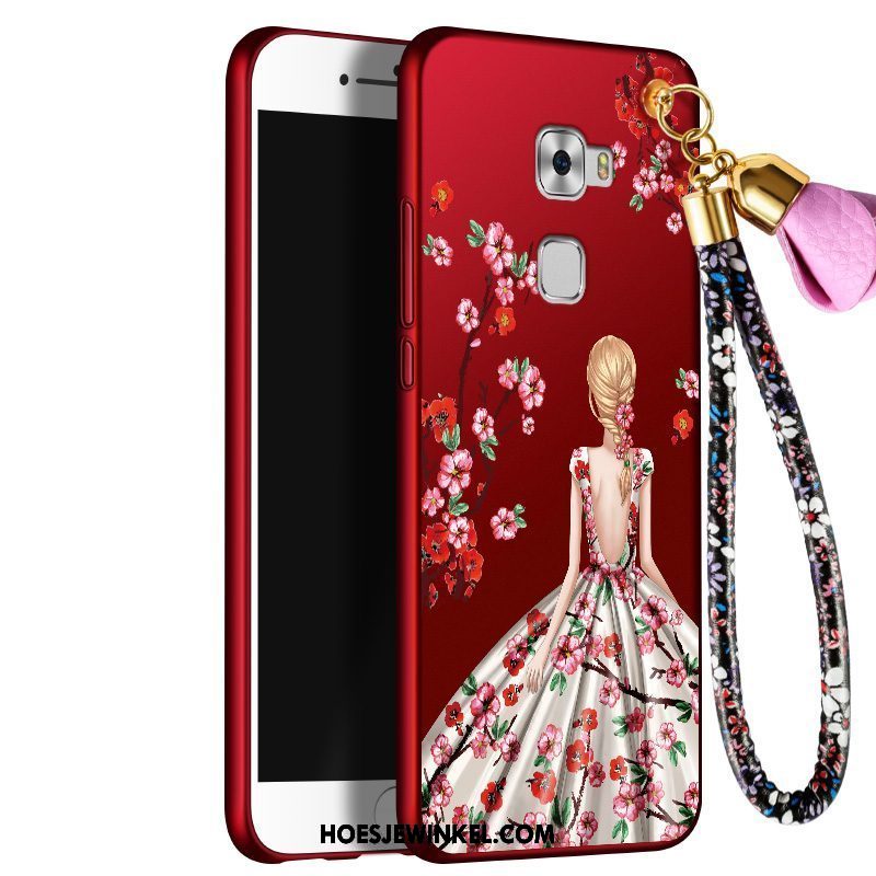 Huawei Mate S Hoesje Mobiele Telefoon Zacht All Inclusive, Huawei Mate S Hoesje Rood Bescherming