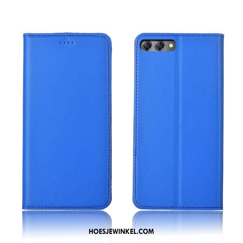 Huawei Nova 2s Hoesje Leren Etui All Inclusive Zacht, Huawei Nova 2s Hoesje Siliconen Nieuw