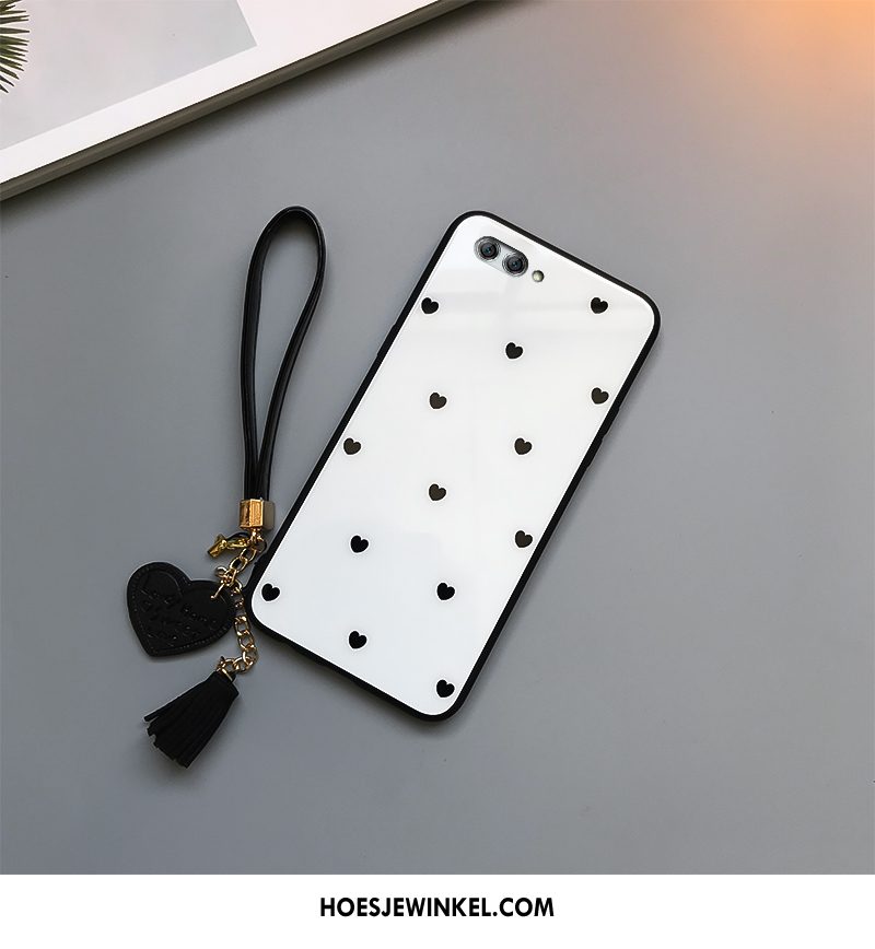 Huawei Nova 2s Hoesje Liefde Hanger Lovers, Huawei Nova 2s Hoesje Kwasten Mobiele Telefoon