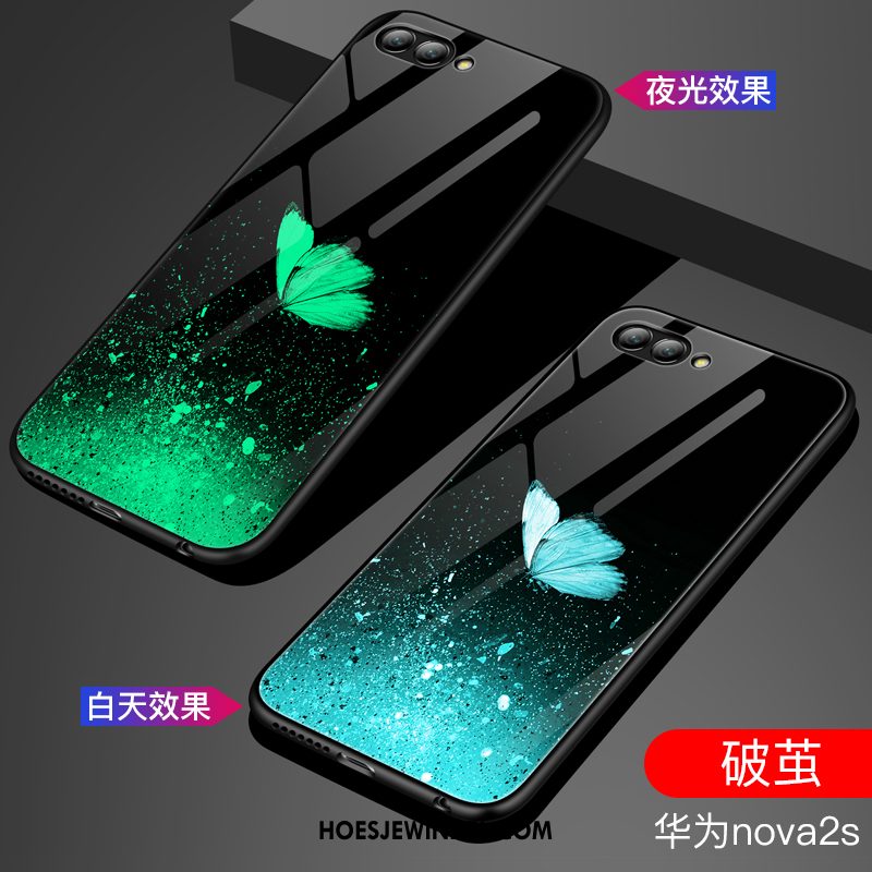 Huawei Nova 2s Hoesje Spiegel Zacht All Inclusive, Huawei Nova 2s Hoesje Trendy Merk Scheppend