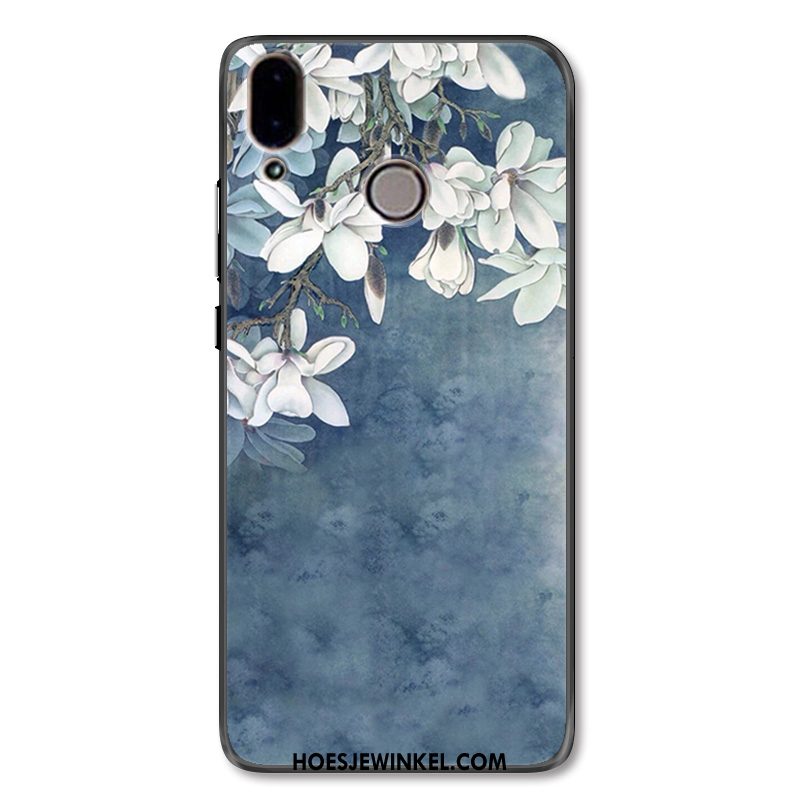 Huawei Nova 3 Hoesje Bloemen Hoes Mobiele Telefoon, Huawei Nova 3 Hoesje Anti-fall All Inclusive