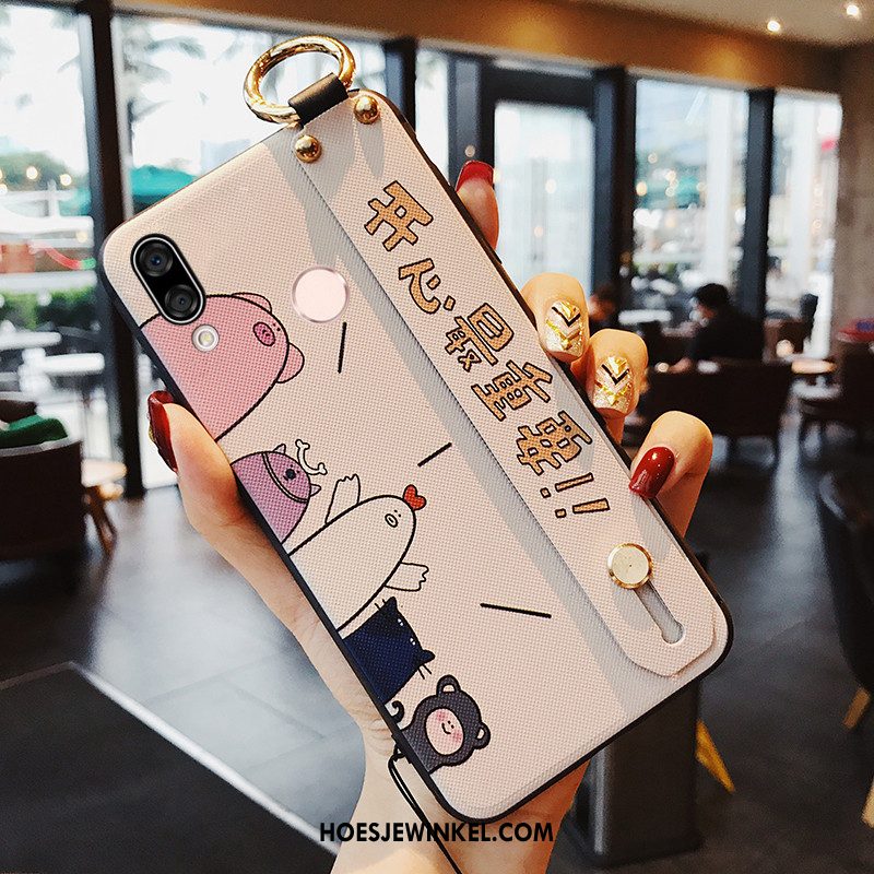 Huawei Nova 3e Hoesje Hanger Hoes Ondersteuning, Huawei Nova 3e Hoesje Mobiele Telefoon Wind