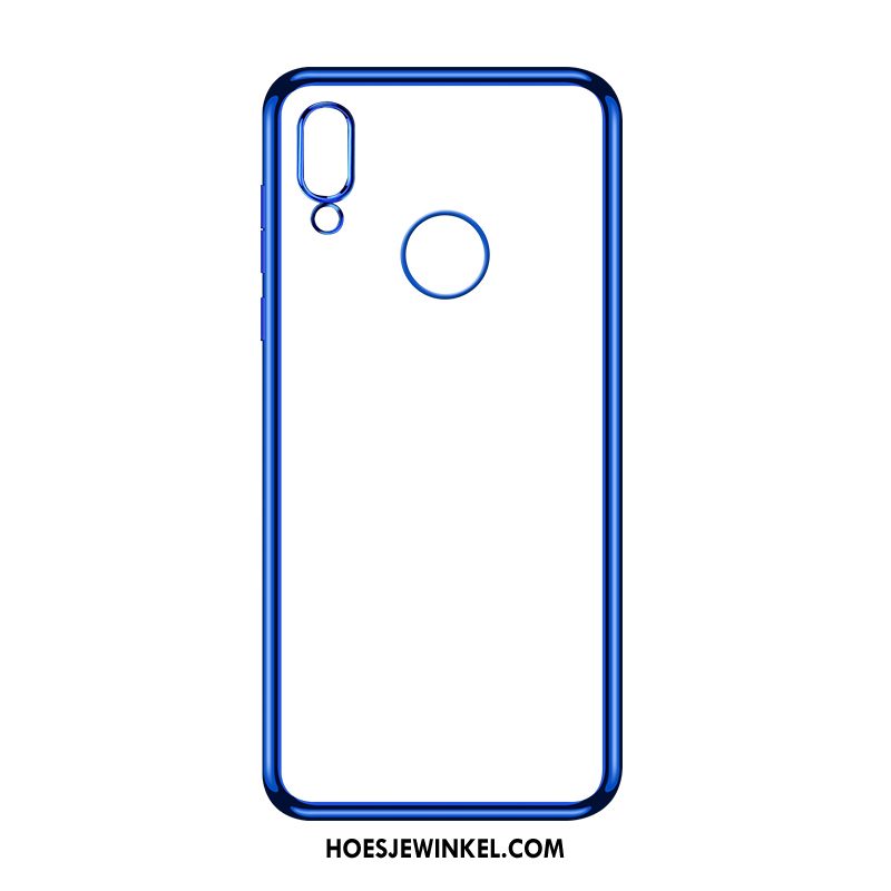 Huawei Nova 3i Hoesje Lovers Blauw All Inclusive, Huawei Nova 3i Hoesje Nieuw Net Red