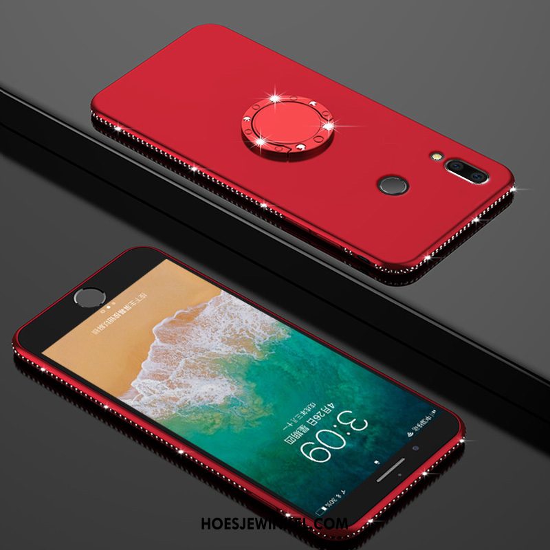 Huawei Nova 3i Hoesje Mobiele Telefoon Hanger Anti-fall, Huawei Nova 3i Hoesje Rood Original