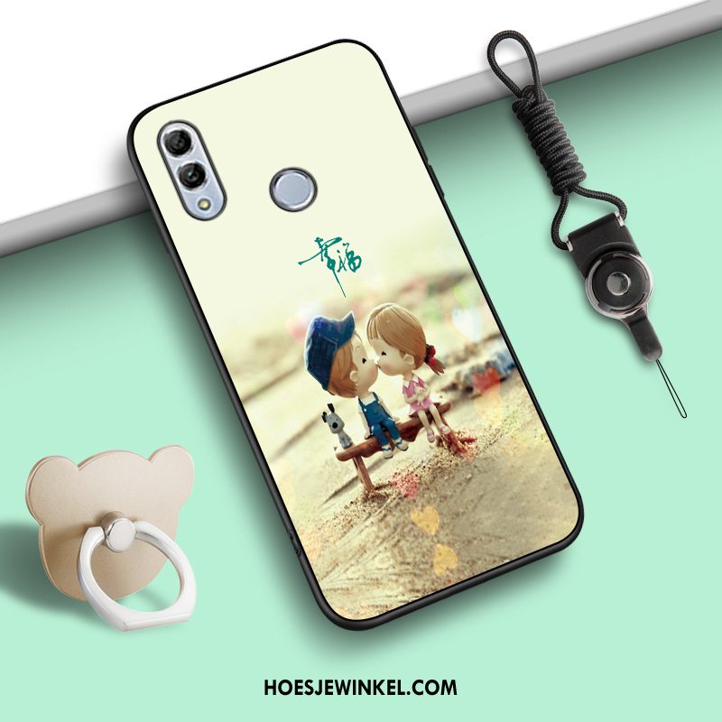 Huawei P Smart 2019 Hoesje Jeugd Anti-fall Zacht, Huawei P Smart 2019 Hoesje Hanger Ring