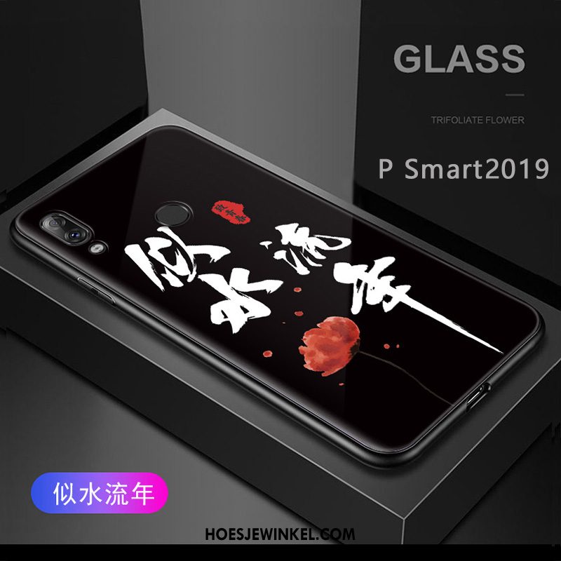 Huawei P Smart 2019 Hoesje Siliconen Trend Patroon, Huawei P Smart 2019 Hoesje All Inclusive Bescherming