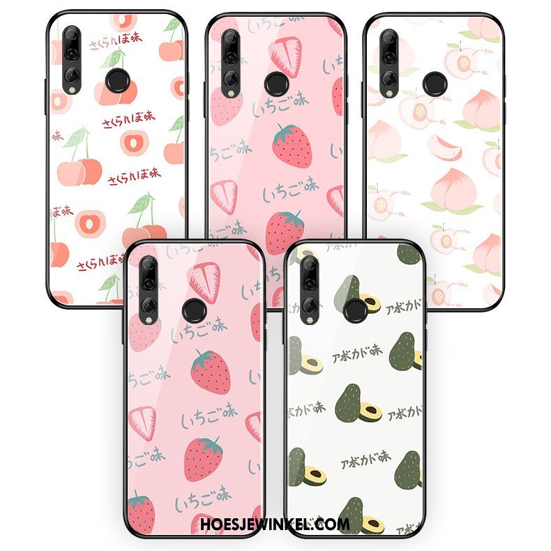 Huawei P Smart+ 2019 Hoesje Vers Glas Mini, Huawei P Smart+ 2019 Hoesje Fruit Hoes