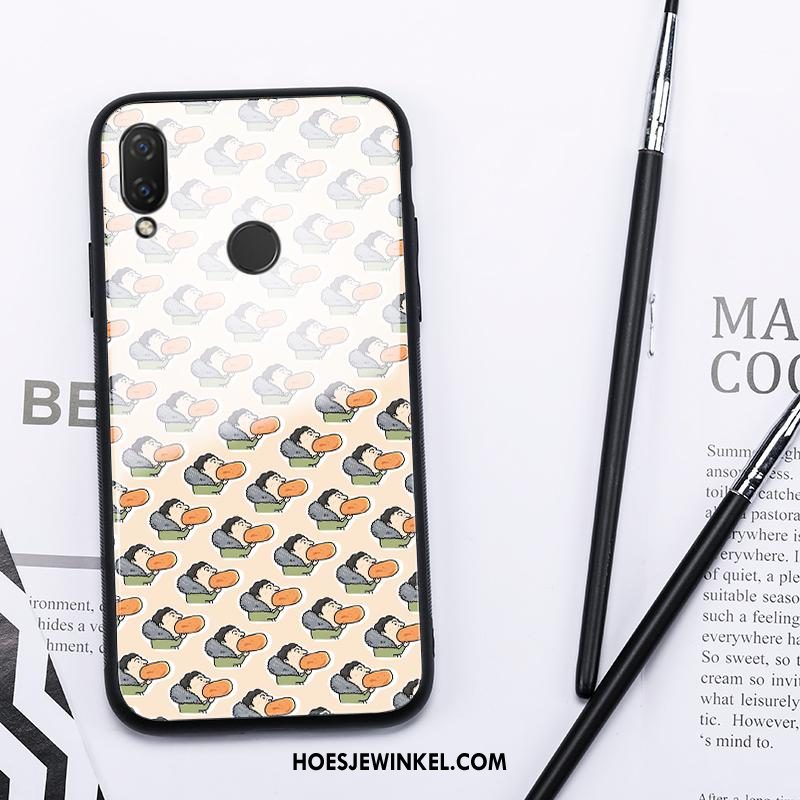 Huawei P Smart+ Hoesje Trend Glas Mobiele Telefoon, Huawei P Smart+ Hoesje Lange Hoes