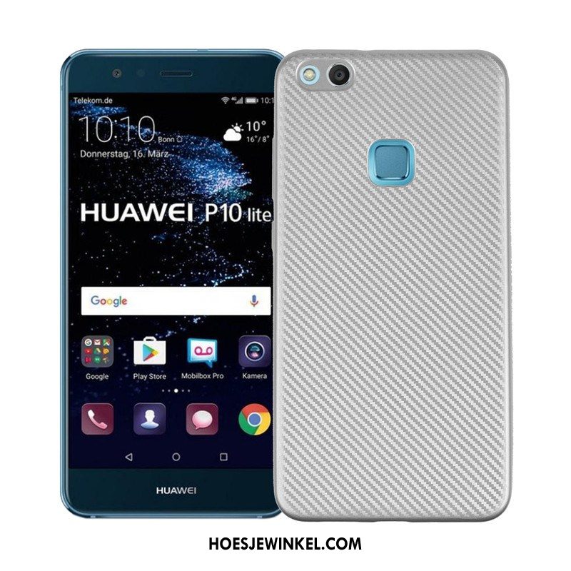Huawei P10 Lite Hoesje Mobiele Telefoon Hoes All Inclusive, Huawei P10 Lite Hoesje Zilver Bescherming
