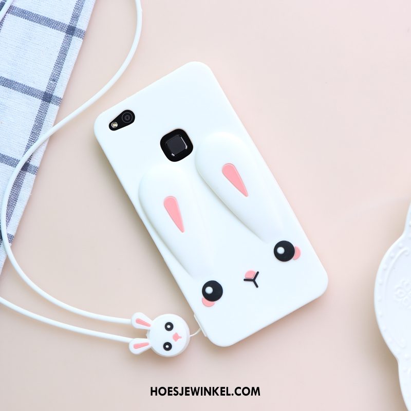 Huawei P10 Lite Hoesje Wit Jeugd Hanger, Huawei P10 Lite Hoesje Mooie Hoes