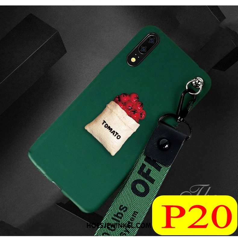 Huawei P20 Hoesje All Inclusive Anti-fall Trendy Merk, Huawei P20 Hoesje Persoonlijk Mobiele Telefoon