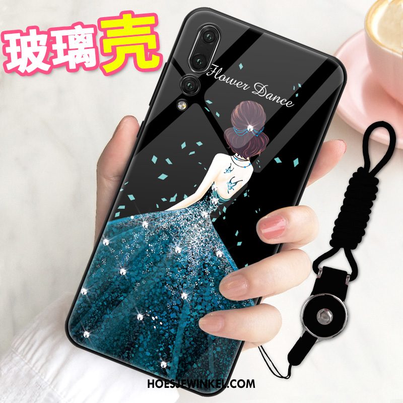 Huawei P20 Pro Hoesje Trend Mobiele Telefoon Anti-fall, Huawei P20 Pro Hoesje Zwart Hanger