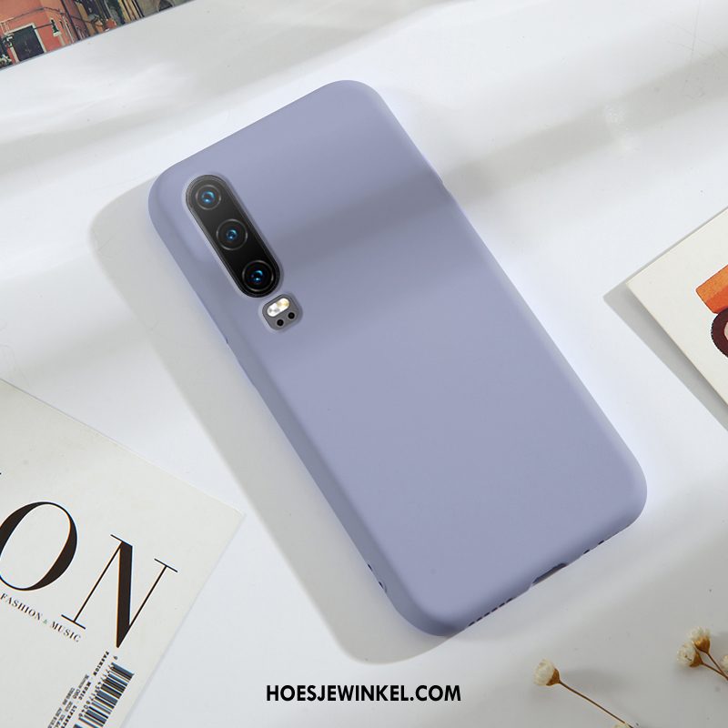 Huawei P30 Hoesje Anti-fall Grijs Hoes, Huawei P30 Hoesje Jeugd Mobiele Telefoon