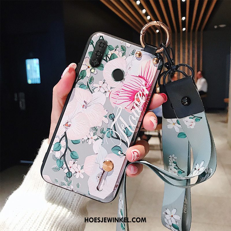 Huawei P30 Lite Hoesje All Inclusive Dun Jeugd, Huawei P30 Lite Hoesje Zacht Bloemen