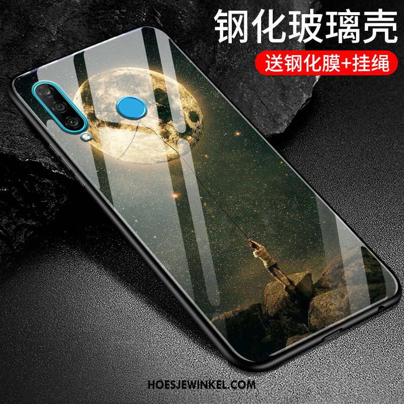 Huawei P30 Lite Hoesje Mobiele Telefoon Hoes Bescherming, Huawei P30 Lite Hoesje Groen