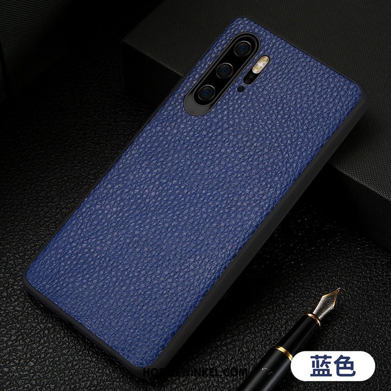 Huawei P30 Pro Hoesje Blauw Magnetisch Persoonlijk, Huawei P30 Pro Hoesje Anti-fall Bescherming