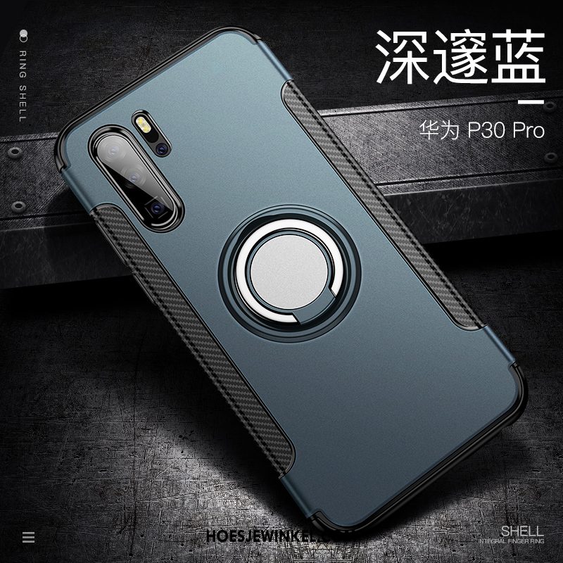 Huawei P30 Pro Hoesje Eenvoudige Hard Ring, Huawei P30 Pro Hoesje Anti-fall Scheppend