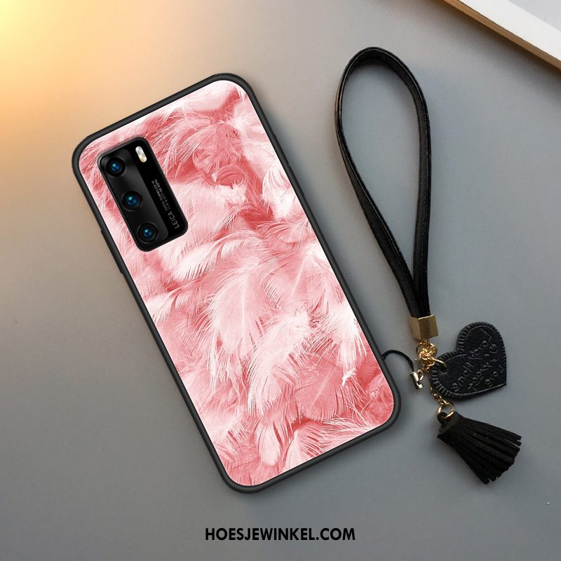 Huawei P40 Hoesje Hoes Mobiele Telefoon All Inclusive, Huawei P40 Hoesje Net Red Siliconen