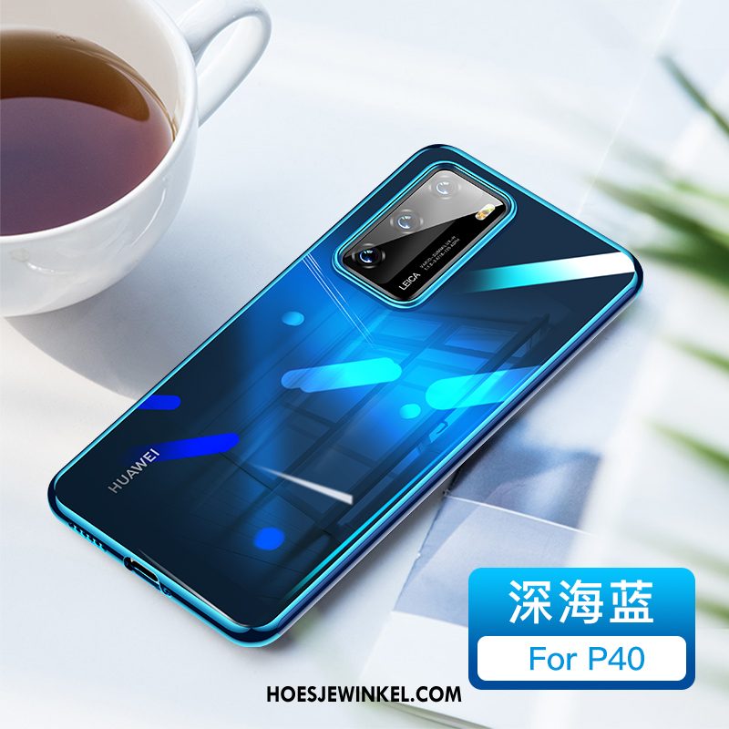 Huawei P40 Hoesje Hoes Siliconen Zacht, Huawei P40 Hoesje Dun All Inclusive