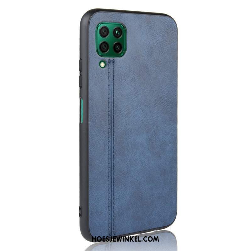 Huawei P40 Lite Hoesje Bescherming Hoes Blauw, Huawei P40 Lite Hoesje Eenvoudige Zacht