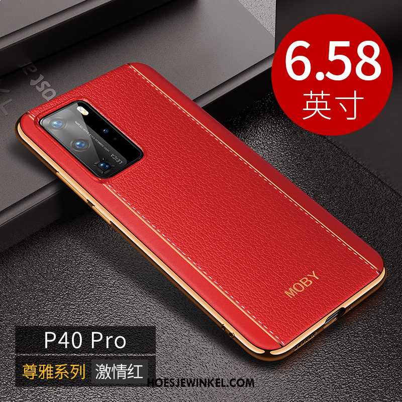 Huawei P40 Pro Hoesje All Inclusive Persoonlijk Luxe, Huawei P40 Pro Hoesje Dun Bescherming