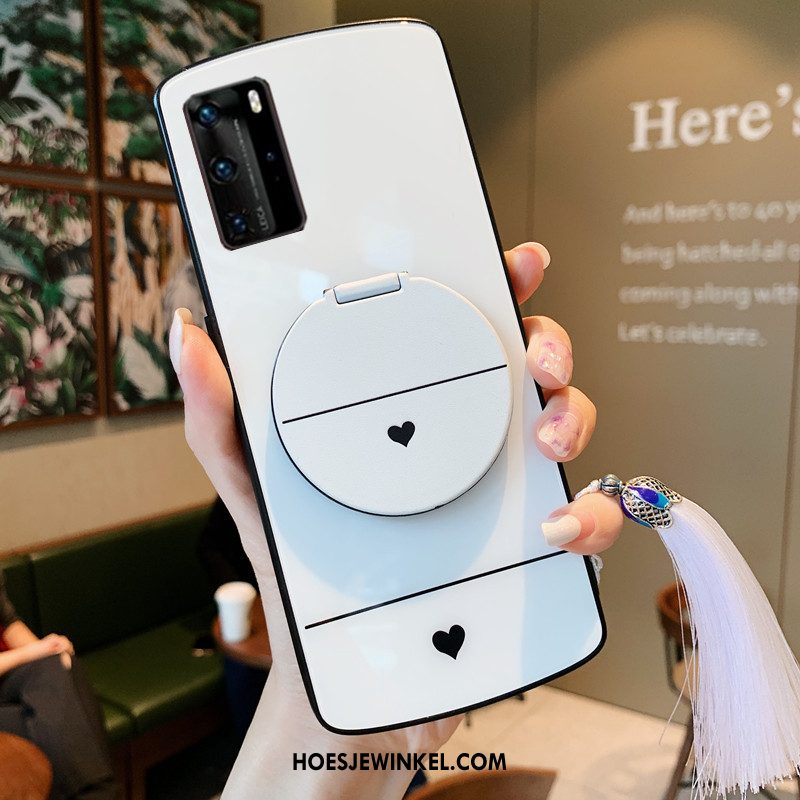 Huawei P40 Pro Hoesje Nieuw Jeugd Wit, Huawei P40 Pro Hoesje Glas All Inclusive