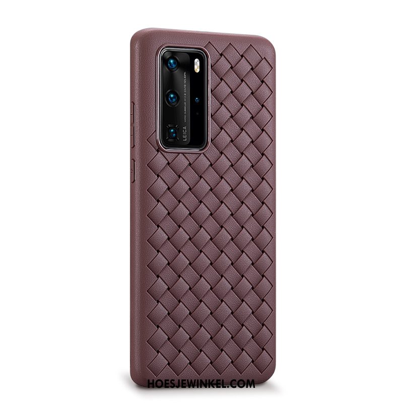 Huawei P40 Pro Hoesje Purper Persoonlijk Trend, Huawei P40 Pro Hoesje Bescherming Kwaliteit