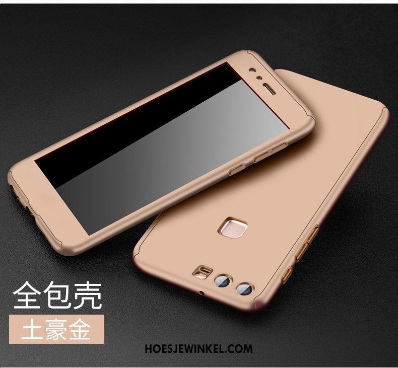 Huawei P9 Plus Hoesje All Inclusive Anti-fall Hoes, Huawei P9 Plus Hoesje Goud Mobiele Telefoon