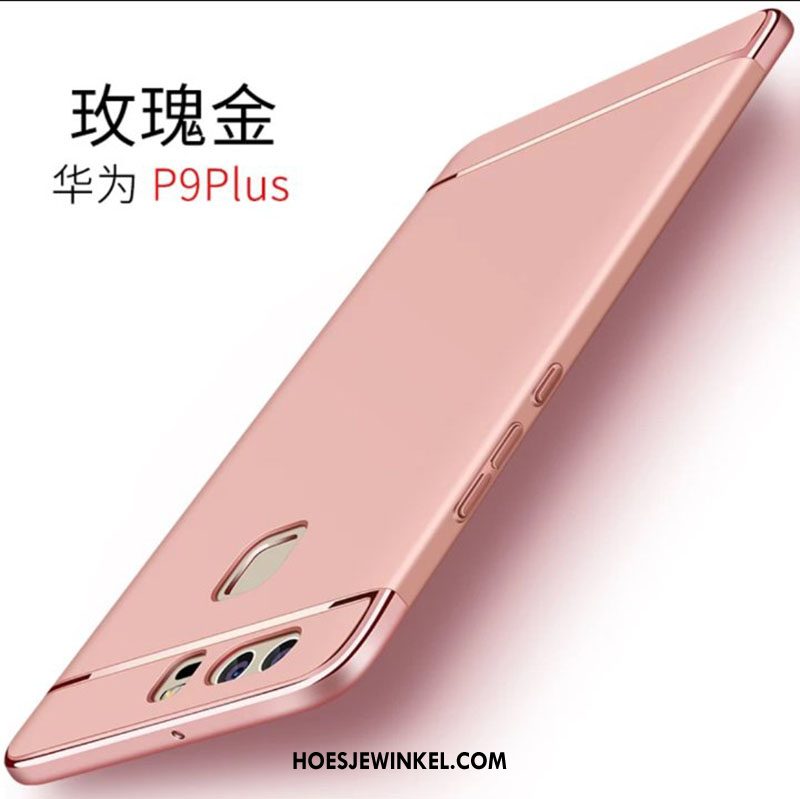 Huawei P9 Plus Hoesje Hoes Skärmskydd Schrobben, Huawei P9 Plus Hoesje Ring Rose Goud