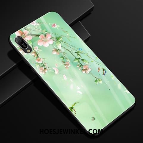 Huawei Y6 2019 Hoesje Anti-fall Vers Mobiele Telefoon, Huawei Y6 2019 Hoesje Bescherming Glas