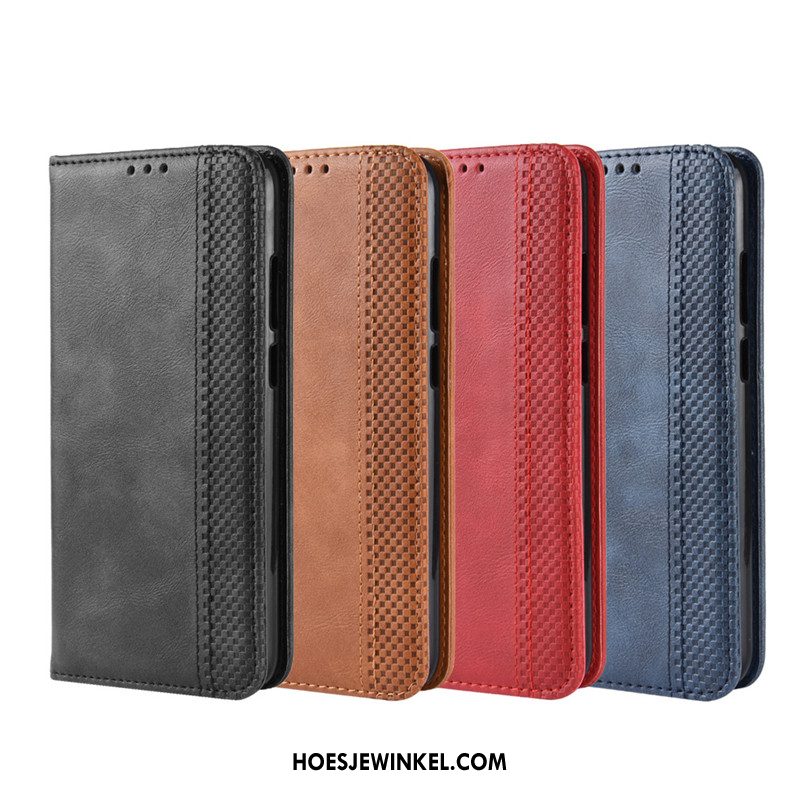 Huawei Y6s Hoesje Folio Zwart Mobiele Telefoon, Huawei Y6s Hoesje Bescherming Leren Etui