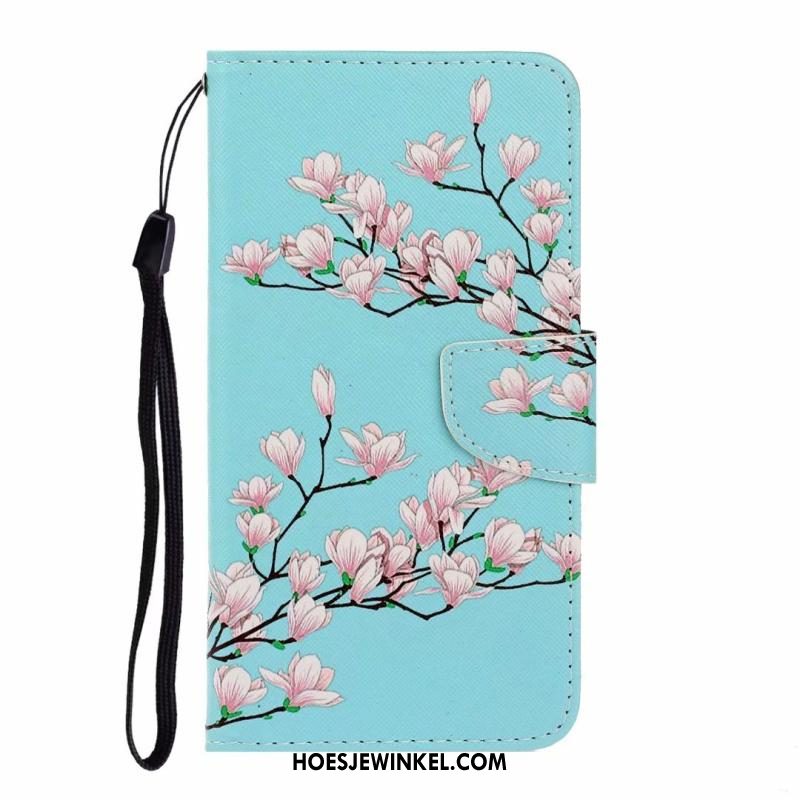 Huawei Y6s Hoesje Mobiele Telefoon Leren Etui Kat, Huawei Y6s Hoesje Hoes Clamshell