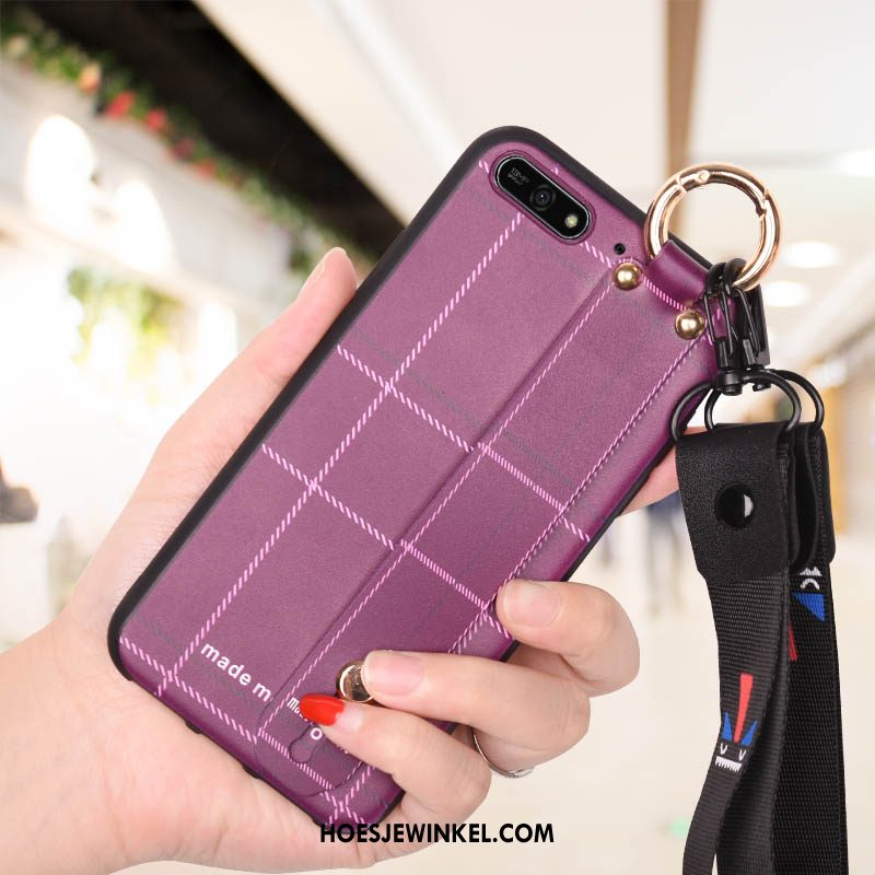 Huawei Y7 2018 Hoesje Trendy Merk Europa Anti-fall, Huawei Y7 2018 Hoesje Zacht Net Red