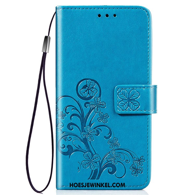 Huawei Y7 2019 Hoesje Hoes All Inclusive Anti-fall, Huawei Y7 2019 Hoesje Blauw Mobiele Telefoon