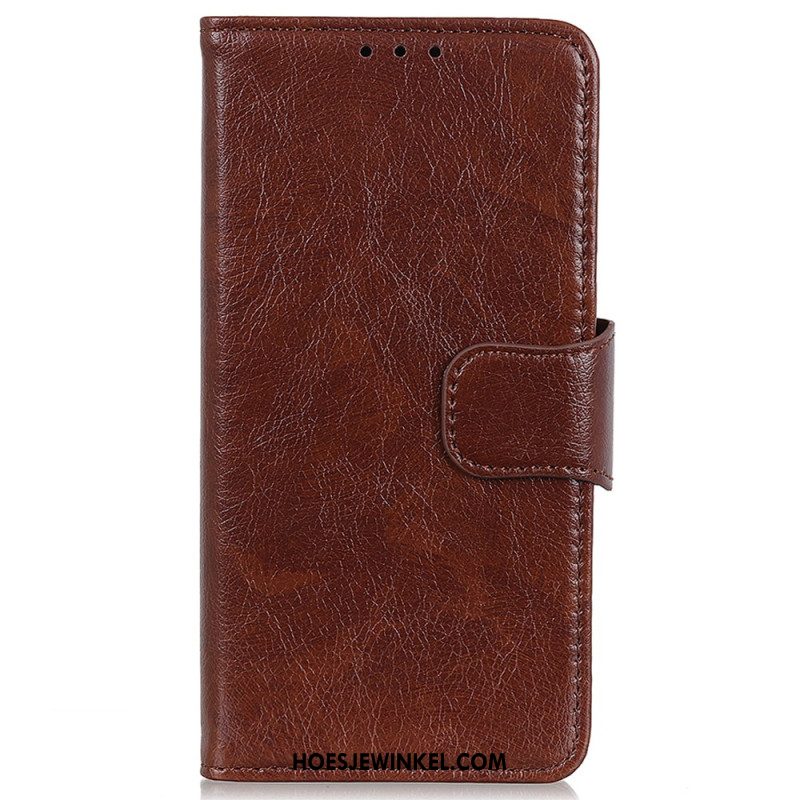 Leren Hoesje Oneplus 13 Nappa-textuur Bescherming Hoesje