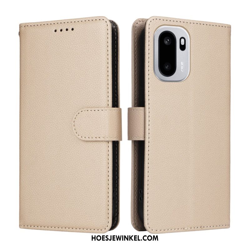 Leren Hoesje Oneplus 15r Rfid-blokkerend