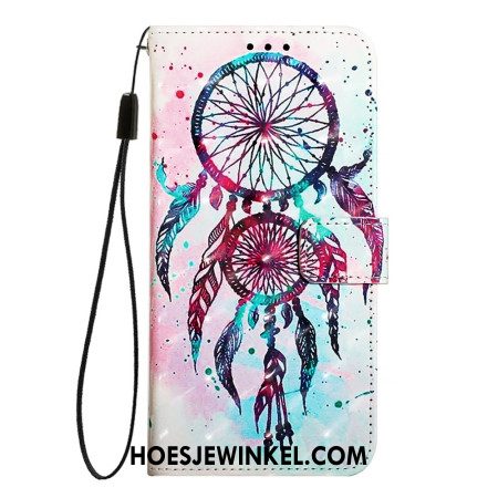 Leren Hoesje Oneplus Nord 4 Dromenvanger In Aquarel Bescherming Hoesje