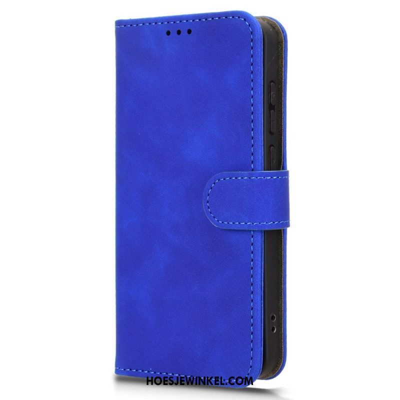 Leren Hoesje Oppo Find X9 5g Suède-effect Bescherming Hoesje