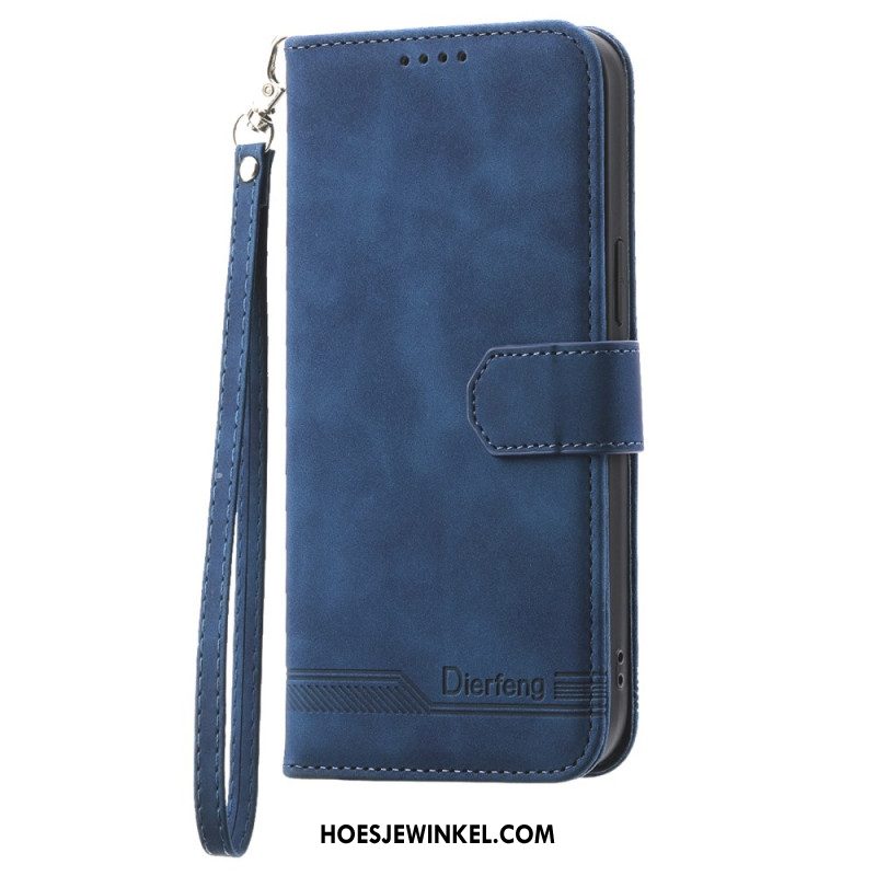 Leren Hoesje Oppo Reno 13f 4g / 5g / 13 Fs 5g Dierfeng Bescherming Hoesje