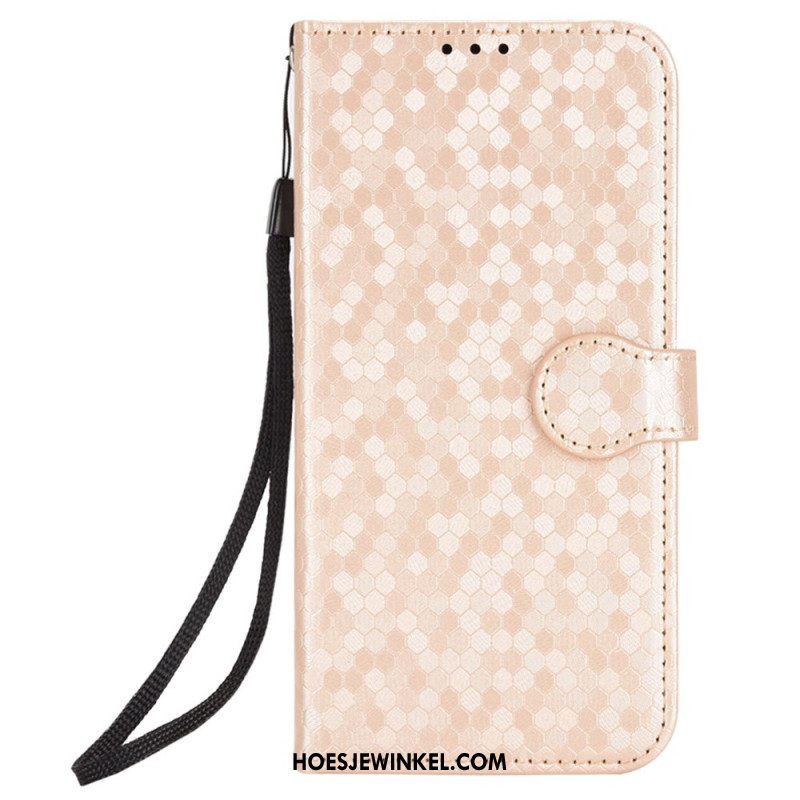 Leren Hoesje Oppo Reno 13f 4g / 5g / 13 Fs 5g Glanzend