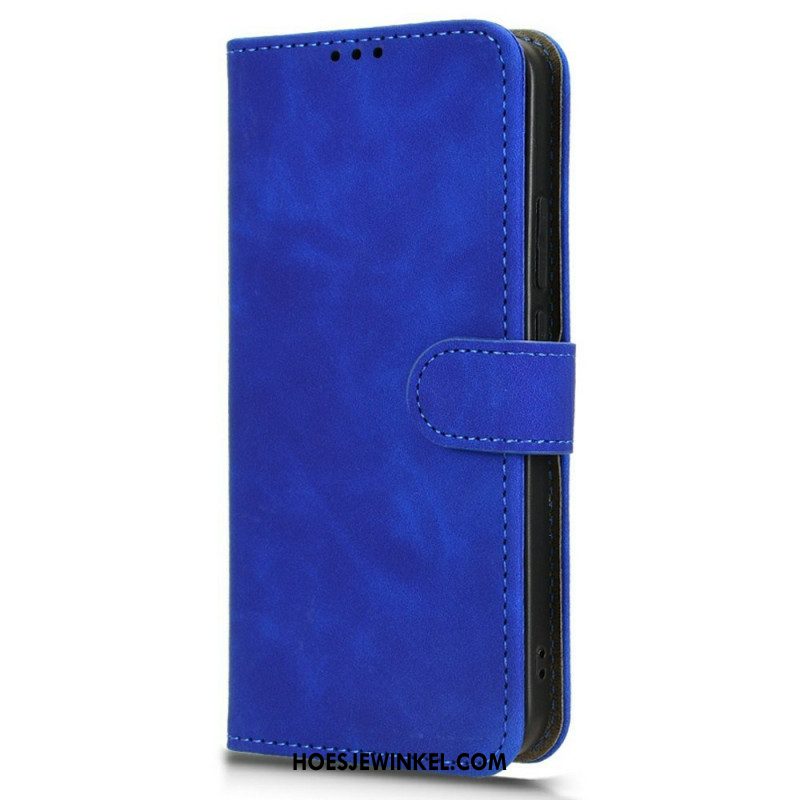 Leren Hoesje Oppo Reno 14 Pro 5g Suède-effect