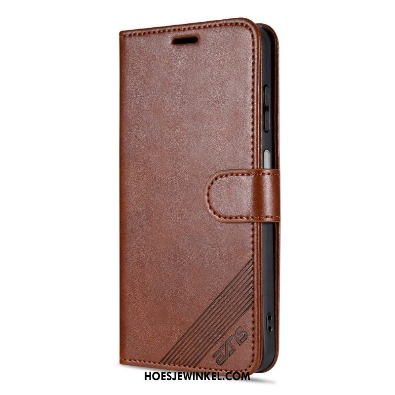 Leren Hoesje Samsung Galaxy S25 Fe Azns Bescherming Hoesje