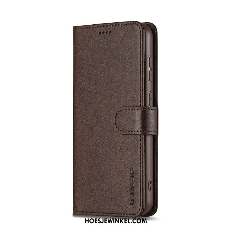 Leren Hoesje Samsung Galaxy S26 Leertextuur Lc.imeeke Bescherming Hoesje