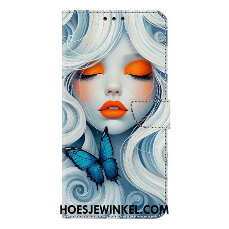 Leren Hoesje Samsung Galaxy S26 Plus Sneeuwvrouw Bescherming Hoesje