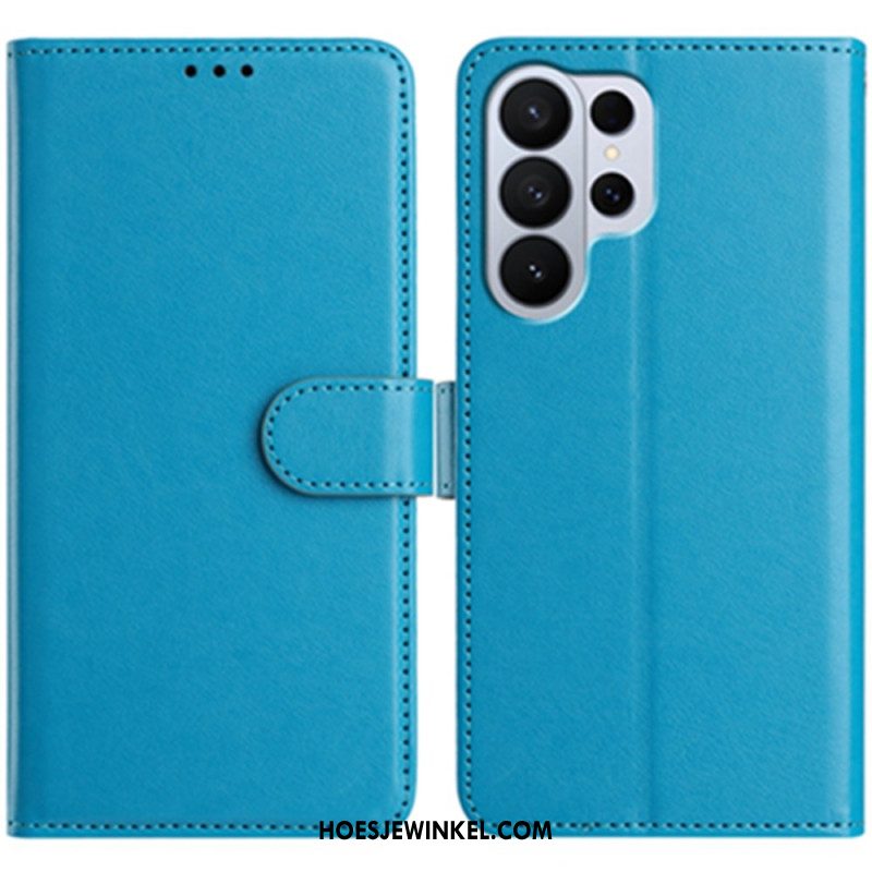 Leren Hoesje Samsung Galaxy S26 Ultra Kunstleer Met 8 Kaartsleuven